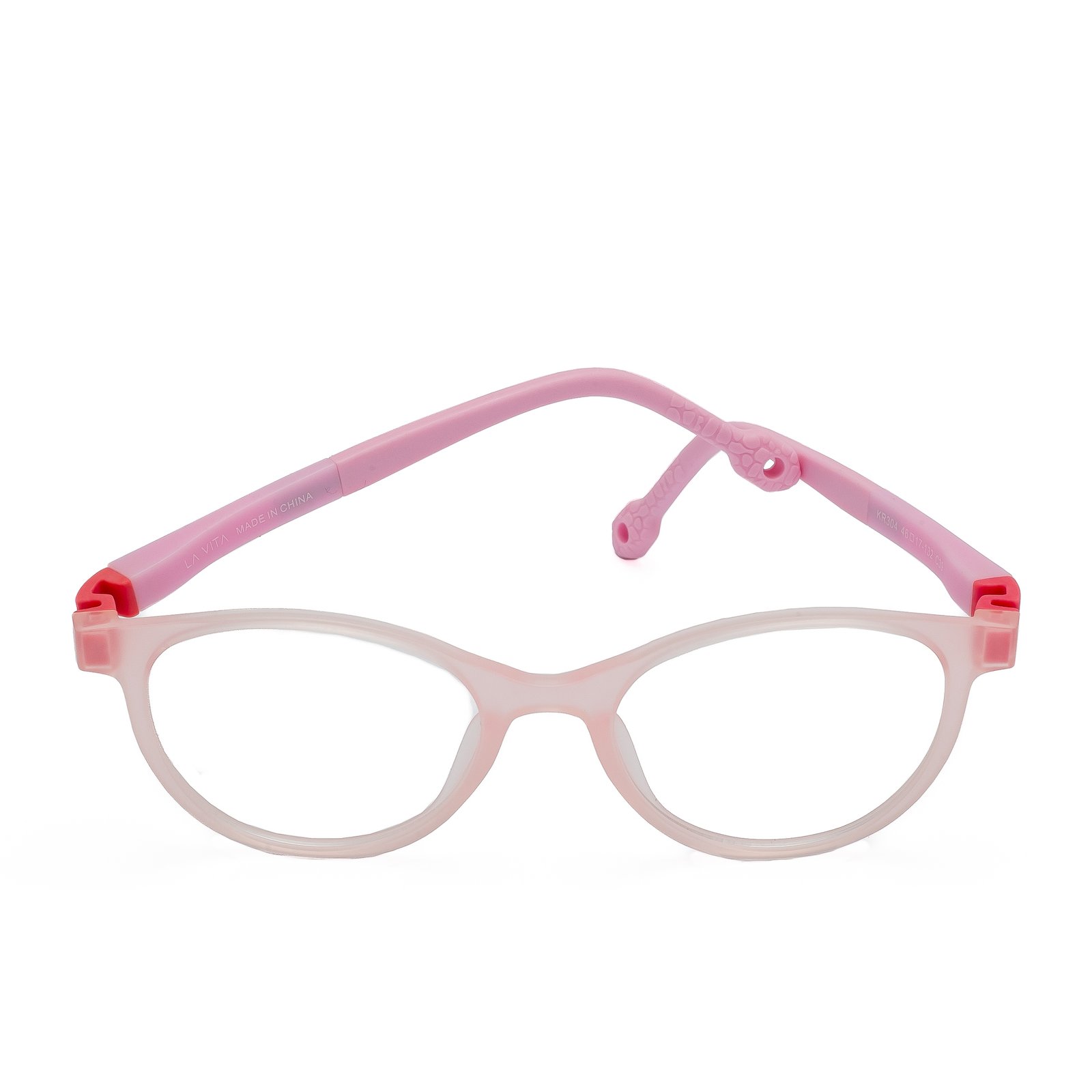 La Vita kids light pink eyeglasses