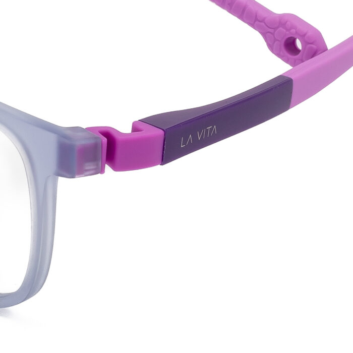 La Vita purple kids eyeglasses