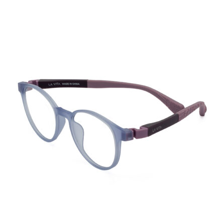 La Vita Kids Blue Purple Eyeglasses
