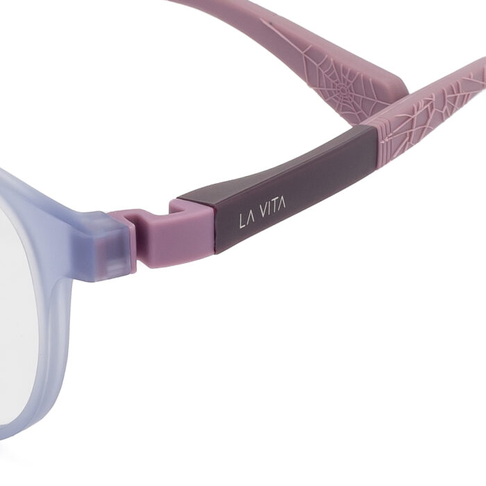 La Vita Kids Blue Purple Eyeglasses