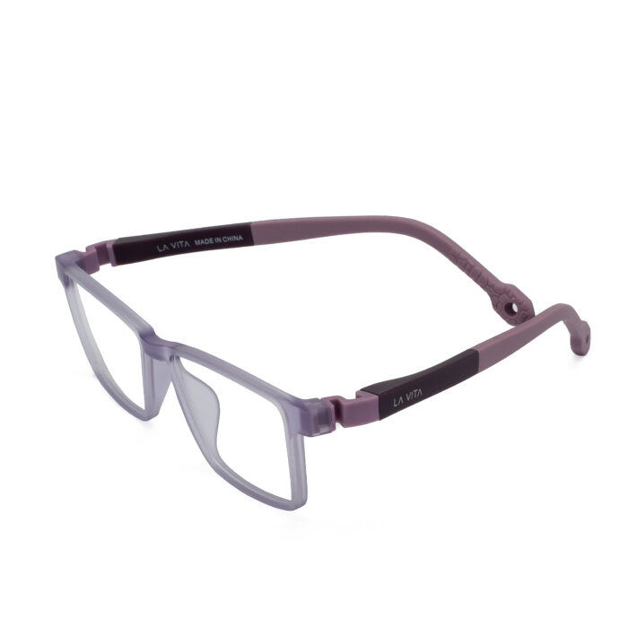 Kids purple eyeglasses La Vita