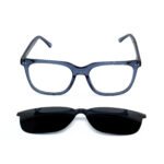 Prada clip-on glasses with magnetic sunglasses