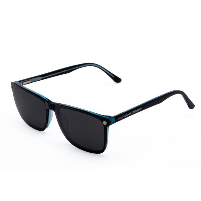 Porsche Design clip-on eyewear with magnetic sunglasses