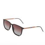 Tommy Hilfiger sunglasses with square frame and gradient brown polarized lenses