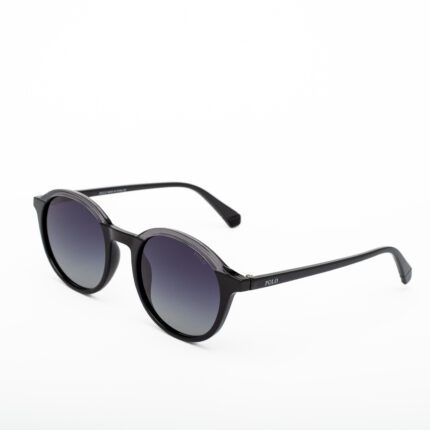 Polo Black Round Sunglasses