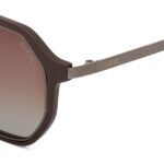 Diesel Matte Brown Gradient Polarized Sunglasses