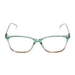 Vantage women's green gradient square eyeglasses