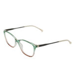 Vantage women's green gradient square eyeglasses
