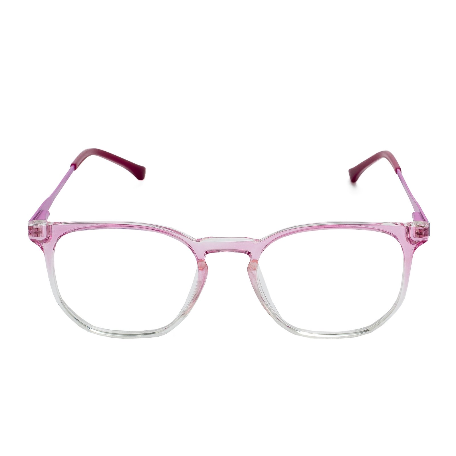 VINTAGE pink eyeglasses with turquoise detail
