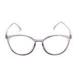 CHANEL lavender crystal cat eye eyeglasses