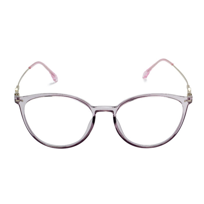 CHANEL lavender crystal cat eye eyeglasses