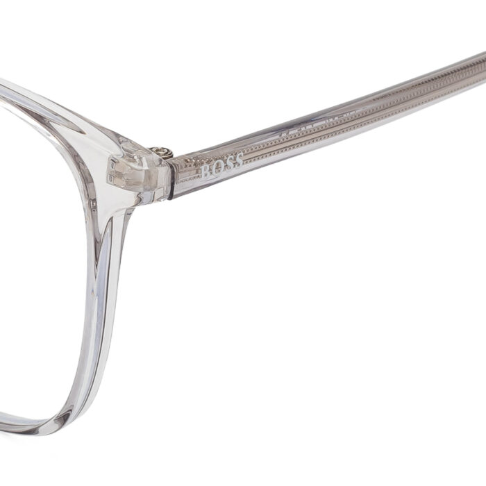 BOSS clear grey eyeglasses