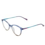VINTAGE blue gradient cat-eye glasses