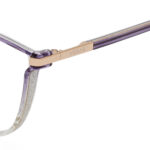 Vegas Violet Transparent Eyeglasses