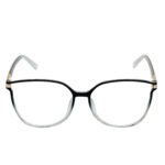 Vegas gradient black to clear eyeglasses for women