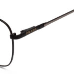 Prada black metal eyeglasses