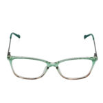 green brown gradient eyeglasses for women