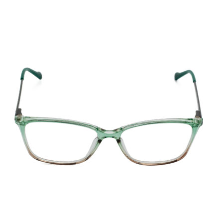 green brown gradient eyeglasses for women