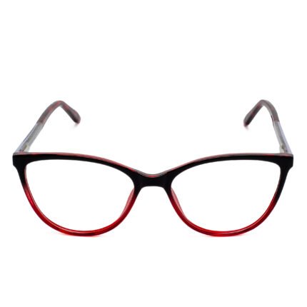 RAIELT red-black cat-eye eyeglasses for women