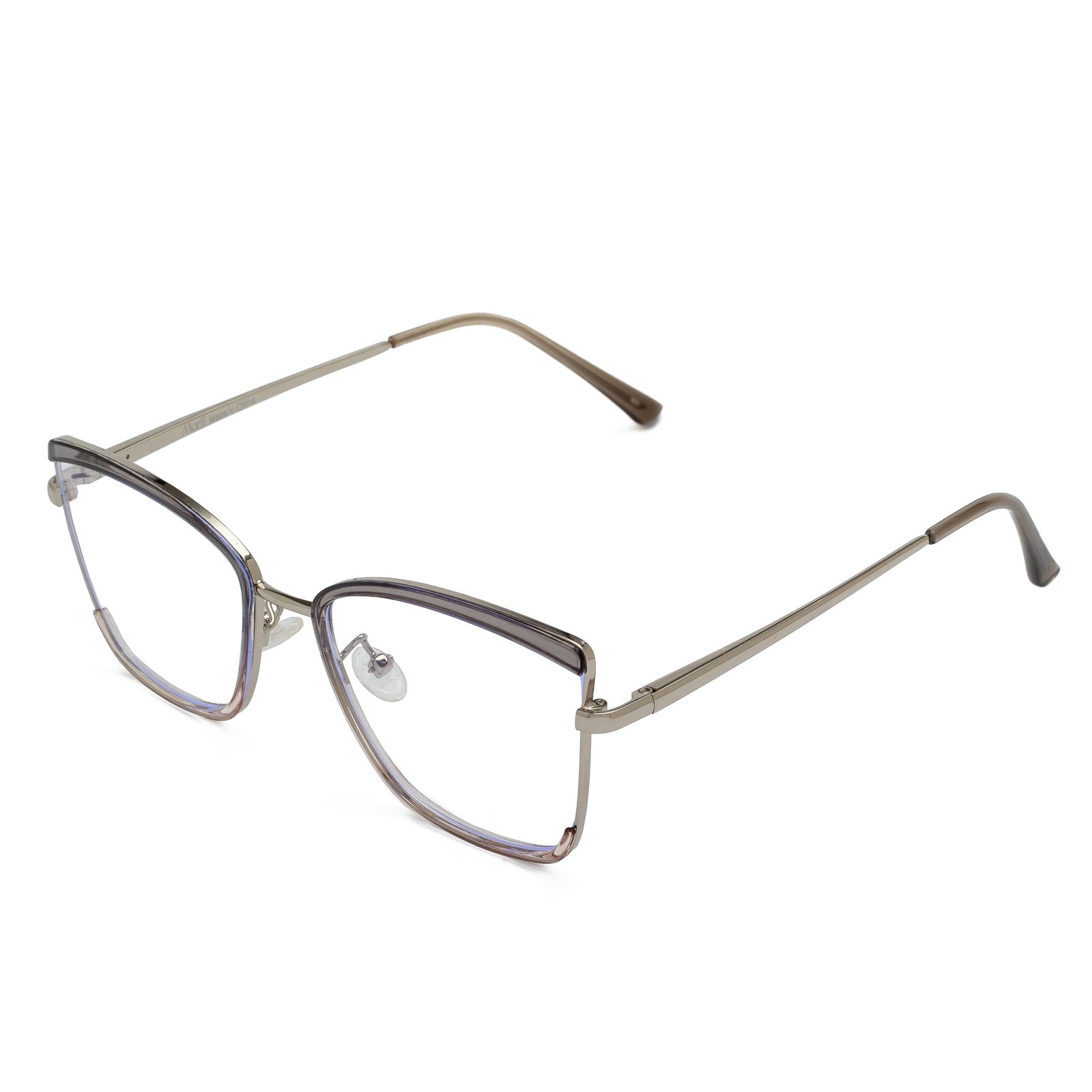 Transparent gray Morii Blue Cut eyeglasses