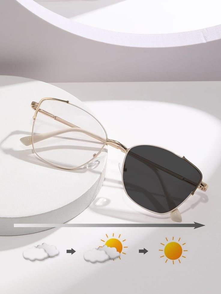 نضاره طبيه بتغمق في الشمس