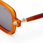 MARC JACOBS sunglasses gold hinge detail close up
