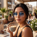 نضاره ريبان بلو حريمي