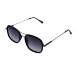 BVLGARI style sunglasses gradient lens close up