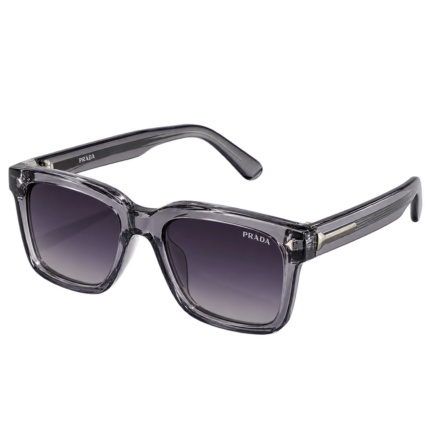Prada Inspired Unisex Polarized Sunglasses UV400 – Smoke Grey